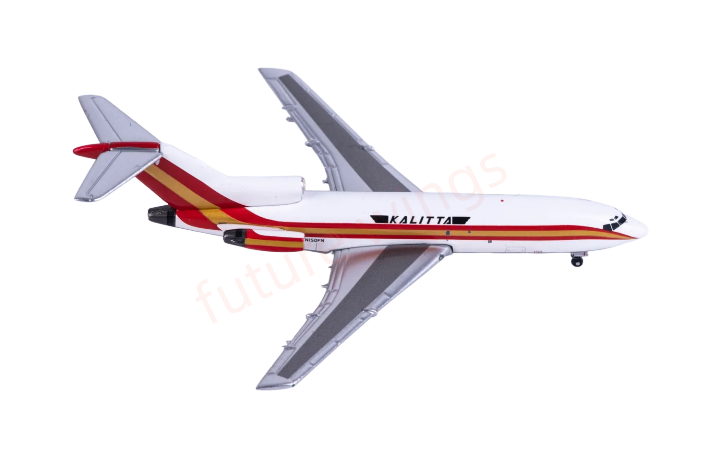 1:400 AeroClassics AC411475 Flying Tigers B727-100 N150FN Aircraft Model+Free Tractor