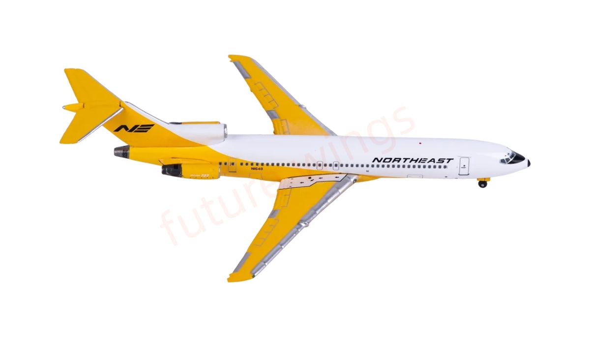 1:400 AeroClassics AC411550 Northeast Airlines B727-200 N1648 Aircraft Model+Free Tractor