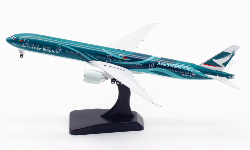 1:400 Aviation400 Cathay Pacific B777-300ER B-KPF "Asia's World City" Tractor+Stand