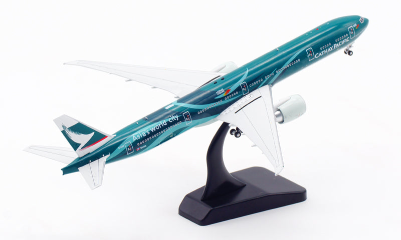 1:400 Aviation400 Cathay Pacific B777-300ER B-KPF "Asia's World City" Tractor+Stand