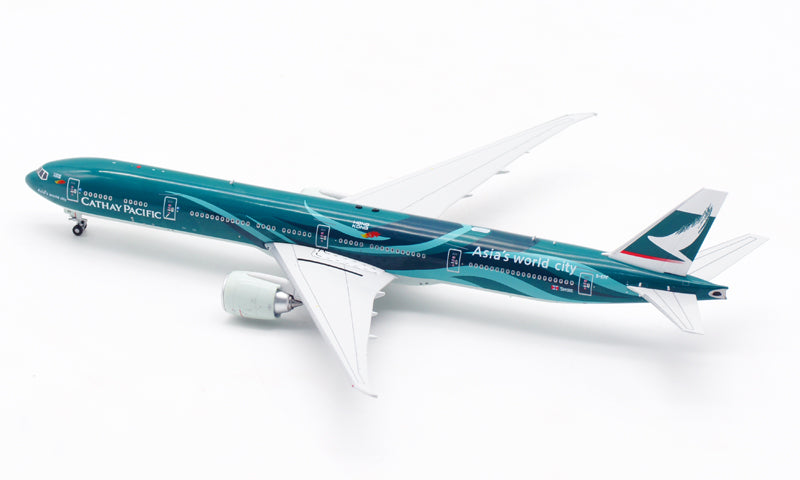 1:400 Aviation400 Cathay Pacific B777-300ER B-KPF "Asia's World City" Tractor+Stand