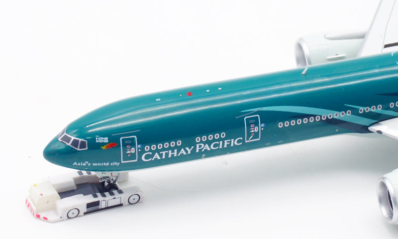 1:400 Aviation400 Cathay Pacific B777-300ER B-KPF "Asia's World City" Tractor+Stand