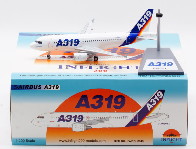 1:200 InFlight200 Airbus A319 F-WWAS Airbus House Color