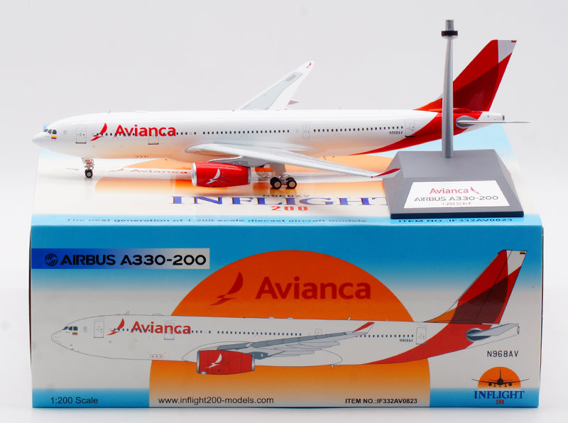 1:200 InFlight200 Avianca Airlines Airbus A330-200 N968AV