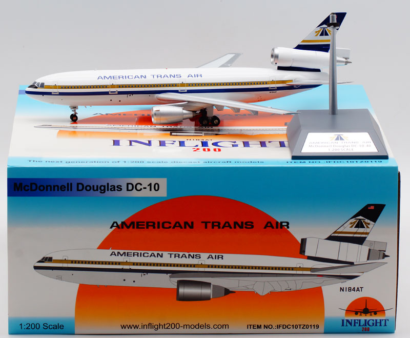 1:200 InFlight200 American Trans Air DC-10-40 N184AT