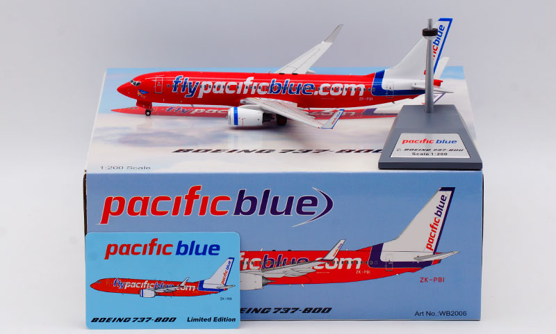 1:200 Aviation200 Pacific Blue Airlines B737-8MAX ZK-PBI