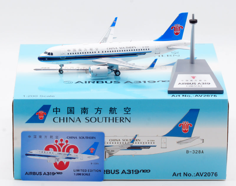 1:200 Aviation200 China Southern Airlines Airbus A319NEO B-328A