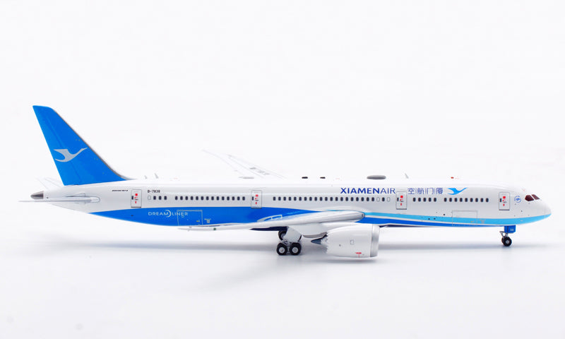 1:400 Aviation400 Xiamen Air B787-9 B-7838 Diecast Aircraft Model Free Tractor+Stand
