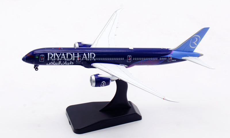 1:400 Aviation400 Riyadh Air B787-9 N8572C Diecast Model Free Tractor+Stand