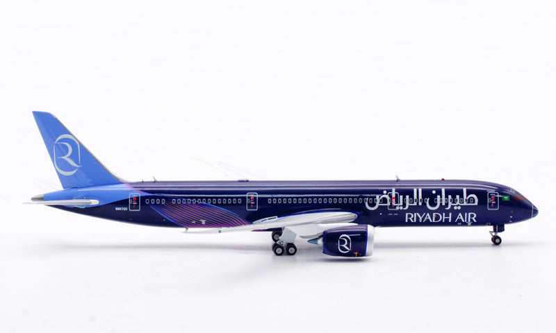 1:400 Aviation400 Riyadh Air B787-9 N8572C Diecast Model Free Tractor+Stand