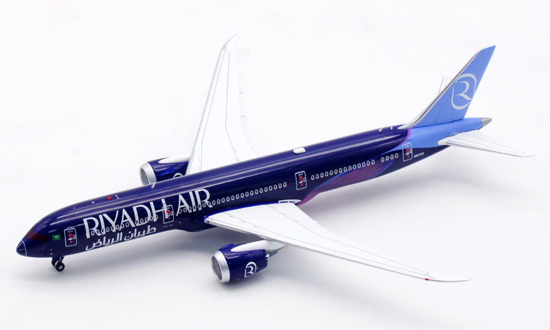 1:400 Aviation400 Riyadh Air B787-9 N8572C Diecast Model Free Tractor+Stand