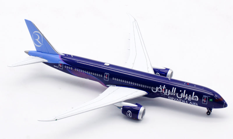 1:400 Aviation400 Riyadh Air B787-9 N8572C Diecast Model Free Tractor+Stand