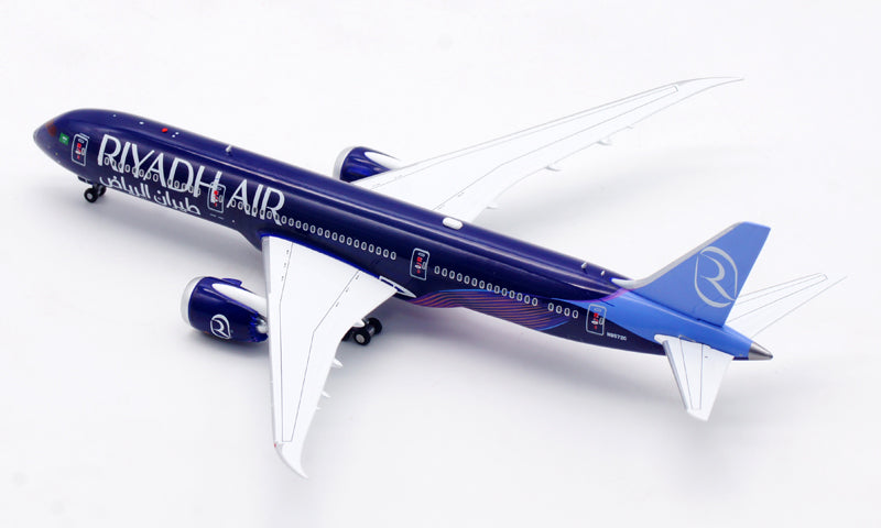 1:400 Aviation400 Riyadh Air B787-9 N8572C Diecast Model Free Tractor+Stand