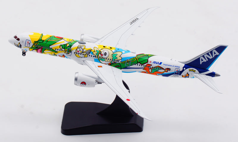 1:400 Aviation400 ANA B787-9 JA894A Free Tractor+Stand (detachable Land gears)