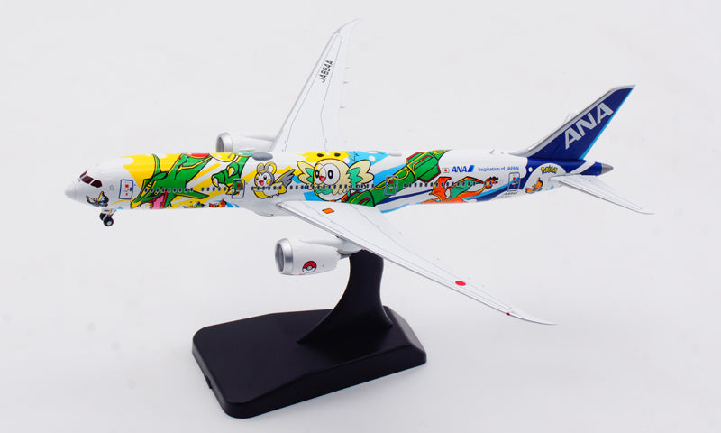 1:400 Aviation400 ANA B787-9 JA894A Free Tractor+Stand (detachable Land gears)
