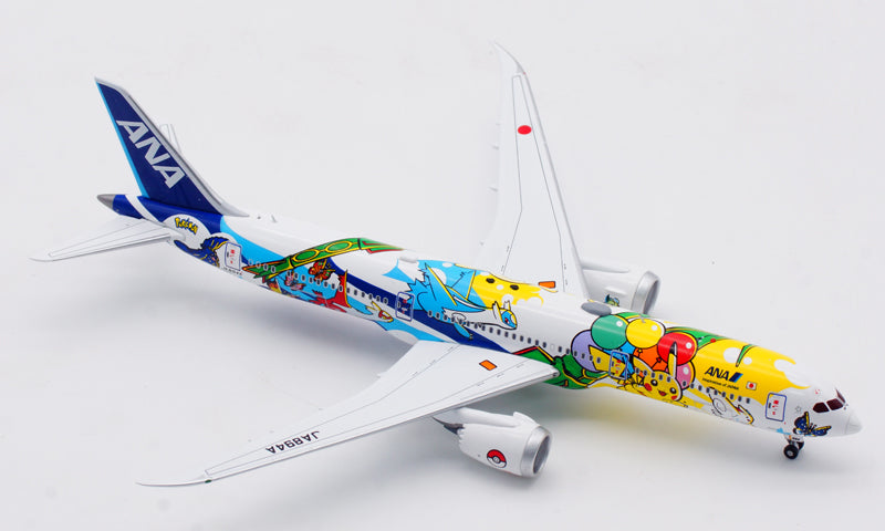 1:400 Aviation400 ANA B787-9 JA894A Free Tractor+Stand (detachable Land gears)