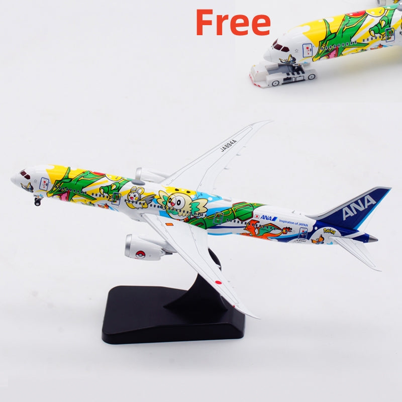 1:400 Aviation400 ANA B787-9 JA894A Free Tractor+Stand (detachable Land gears)