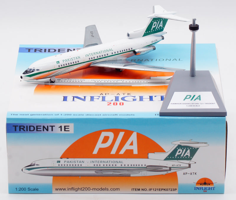 1:200 InFlight200 Pakistan International Airlines Trident 1E AP-ATK