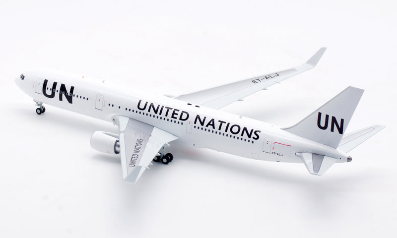 1:200 InFlight200 UN United Nations B767-300 ET-ALJ Diecast Aircraft Model With Stand