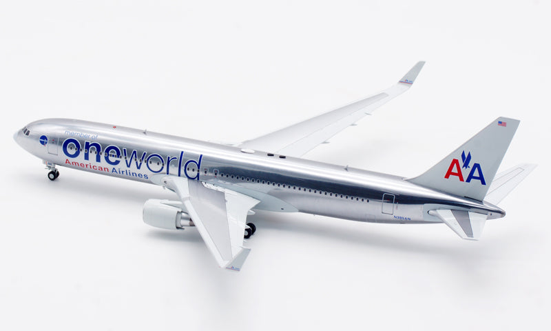 1:200 InFlight200 American Airlines B767-300 N395AN "One World" Diecast Aircraft Model With Stand