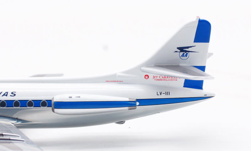 1:200 InFlight200 Aerolineas Argentinas Sud SE-210 LV-III Diecast Aircraft Model