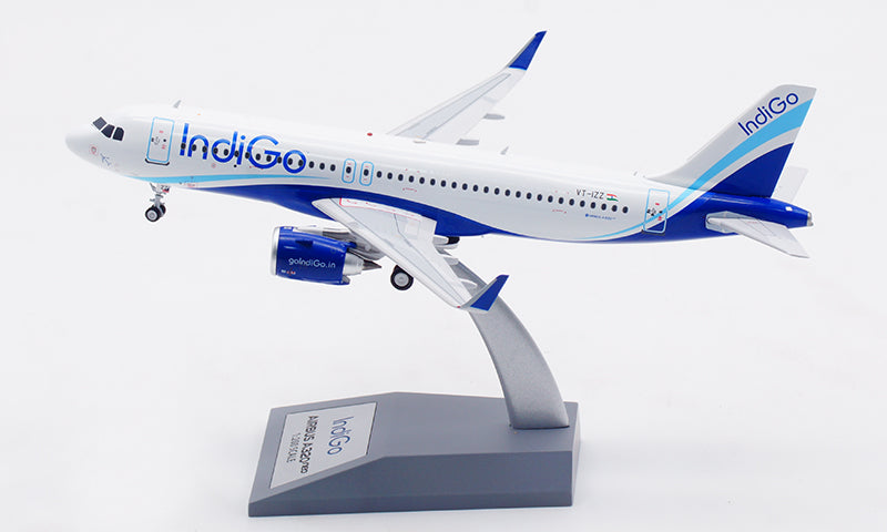 1:200 InFlight200 Indigo A320NEO VT-IZZ Diecast Aircraft Model With Stand