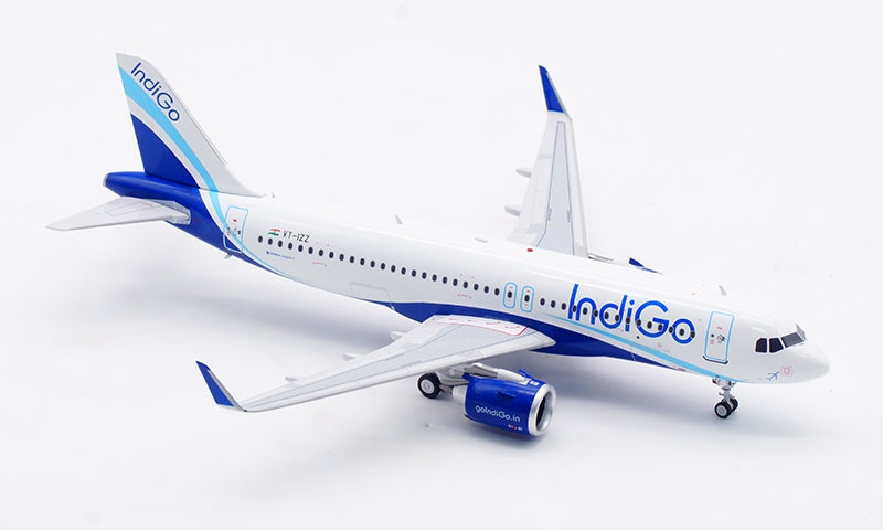 1:200 InFlight200 Indigo A320NEO VT-IZZ Diecast Aircraft Model With Stand