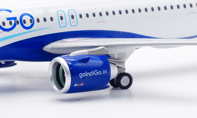 1:200 InFlight200 Indigo A320NEO VT-IZZ Diecast Aircraft Model With Stand