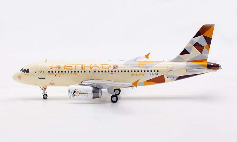 1:200 InFlight200 Etihad Airways A319 A6-EIE Diecast Aircraft Model