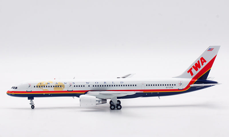 1:200 InFlight200 TWA B757-200 N712TW Aircraft Model With Stand