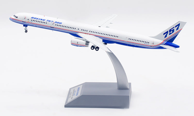 1:200 InFlight200 Boeing House Color B757-300 N757X Aircraft Model With Stand