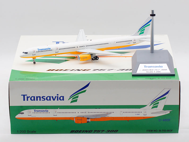 1:200 B-Models Transavia Airlines B757-300 B-ABOF Aircraft Model With Stand