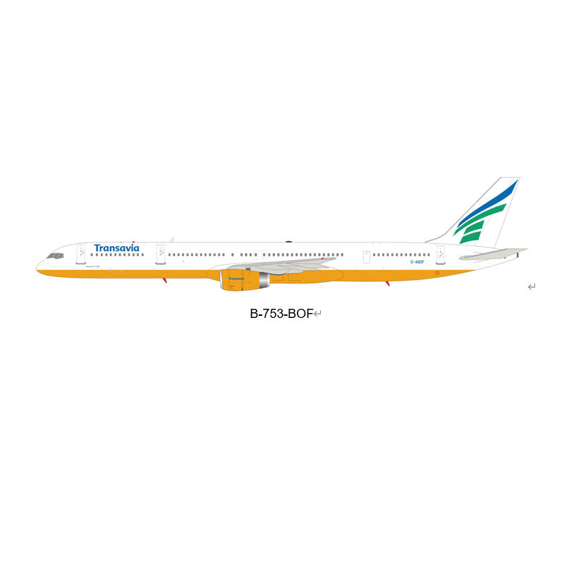 1:200 B-Models Transavia Airlines B757-300 B-ABOF Aircraft Model With Stand