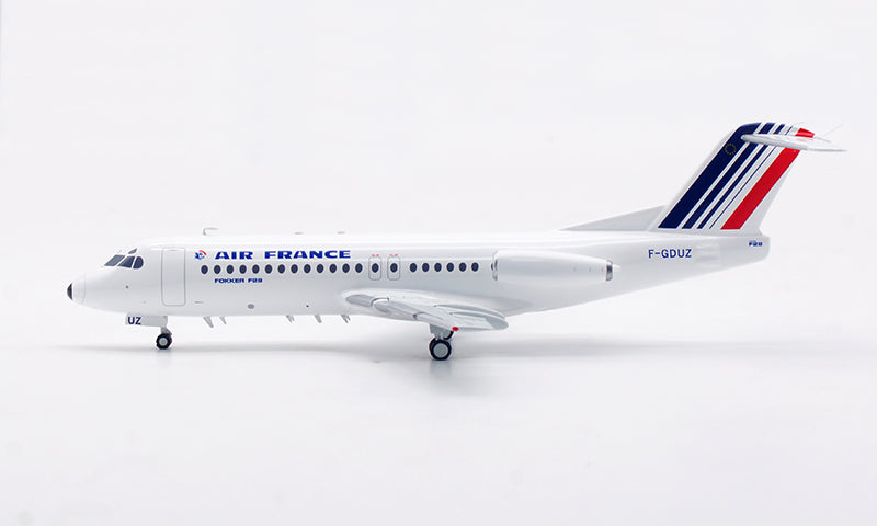 1:200 B-Models Air France Fokker F-28-4000 F-GDUZ Aircraft Model With Stand