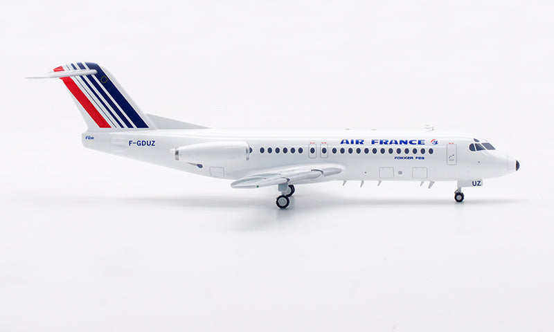 1:200 B-Models Air France Fokker F-28-4000 F-GDUZ Aircraft Model With Stand