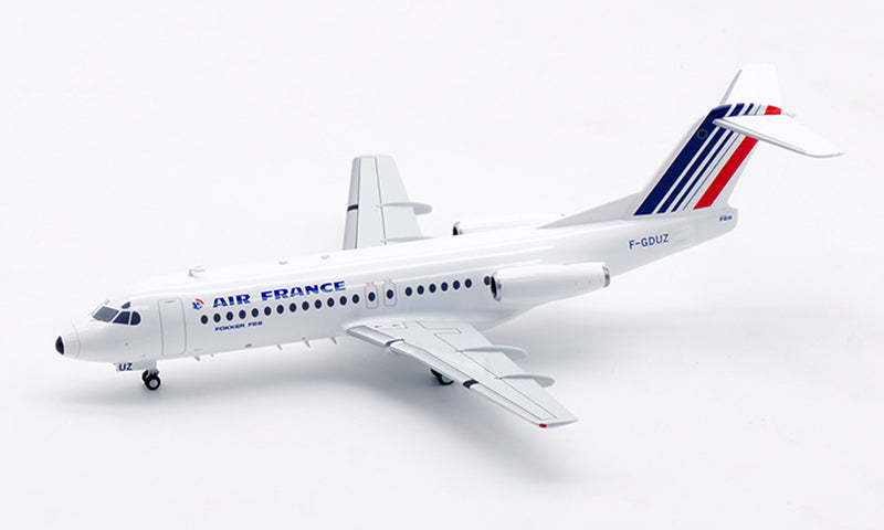 1:200 B-Models Air France Fokker F-28-4000 F-GDUZ Aircraft Model With Stand