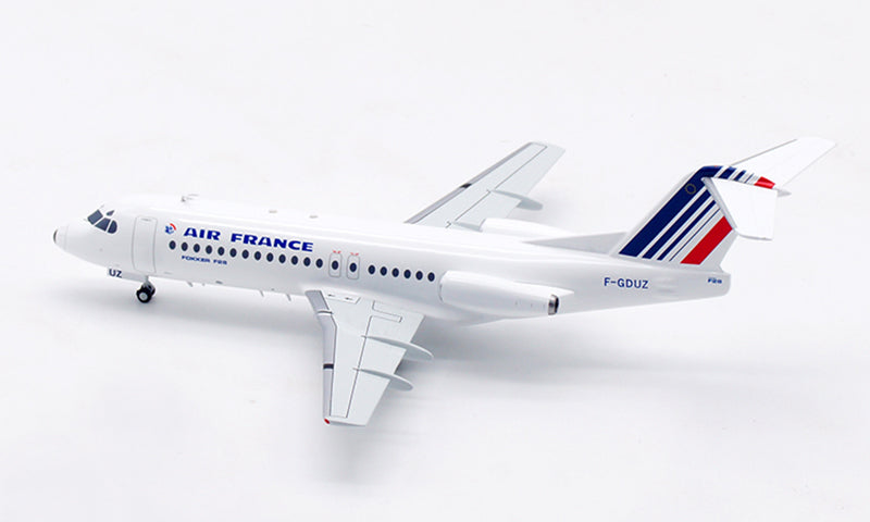 1:200 B-Models Air France Fokker F-28-4000 F-GDUZ Aircraft Model With Stand