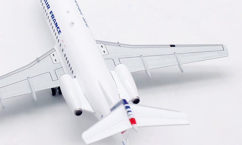 1:200 B-Models Air France Fokker F-28-4000 F-GDUZ Aircraft Model With Stand