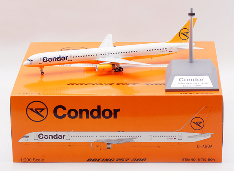 1:200 B-Models Condor B757-300 D-ABOA Aircraft Model With Stand