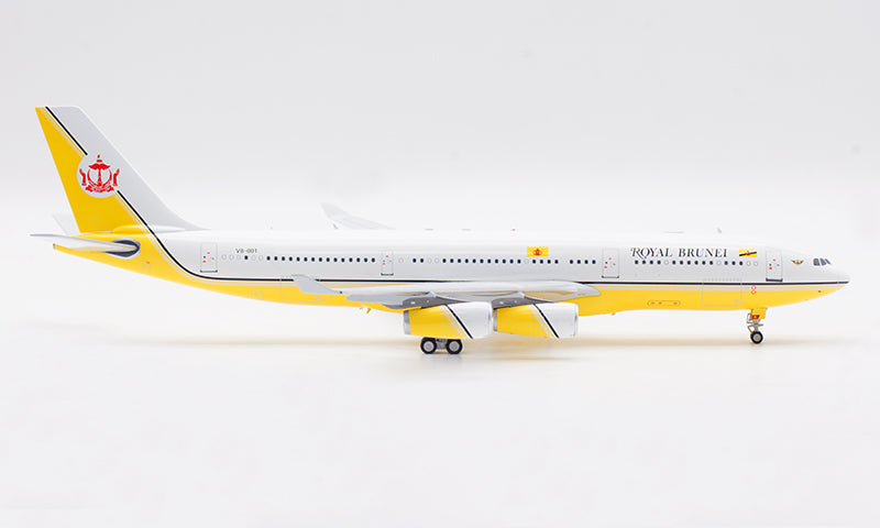 1:200 B-Models Royal Brunei Airlines A340-200 V8-001 Diecast Aircraft Model