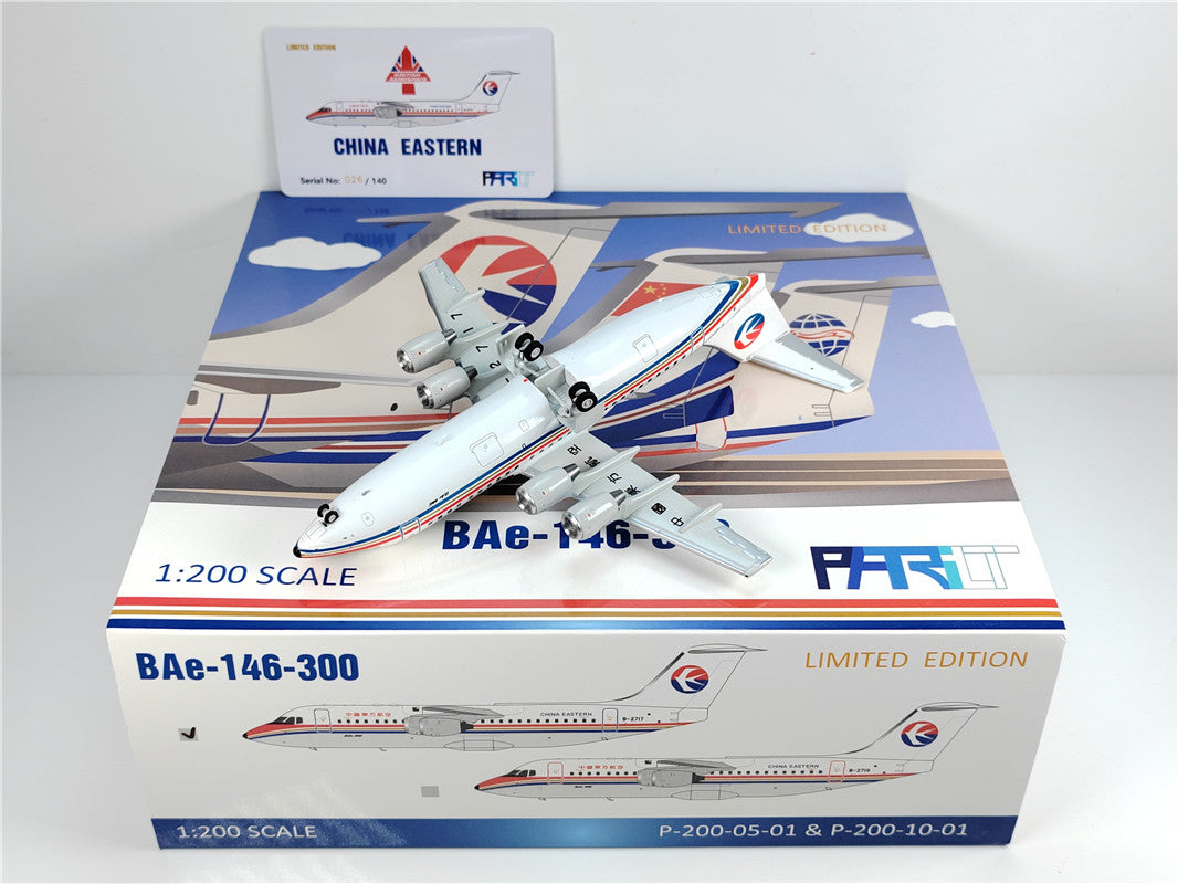 1:200 Patriot China Eastern BAE-146 B-2717 B-2719 Diecast Aircraft Model