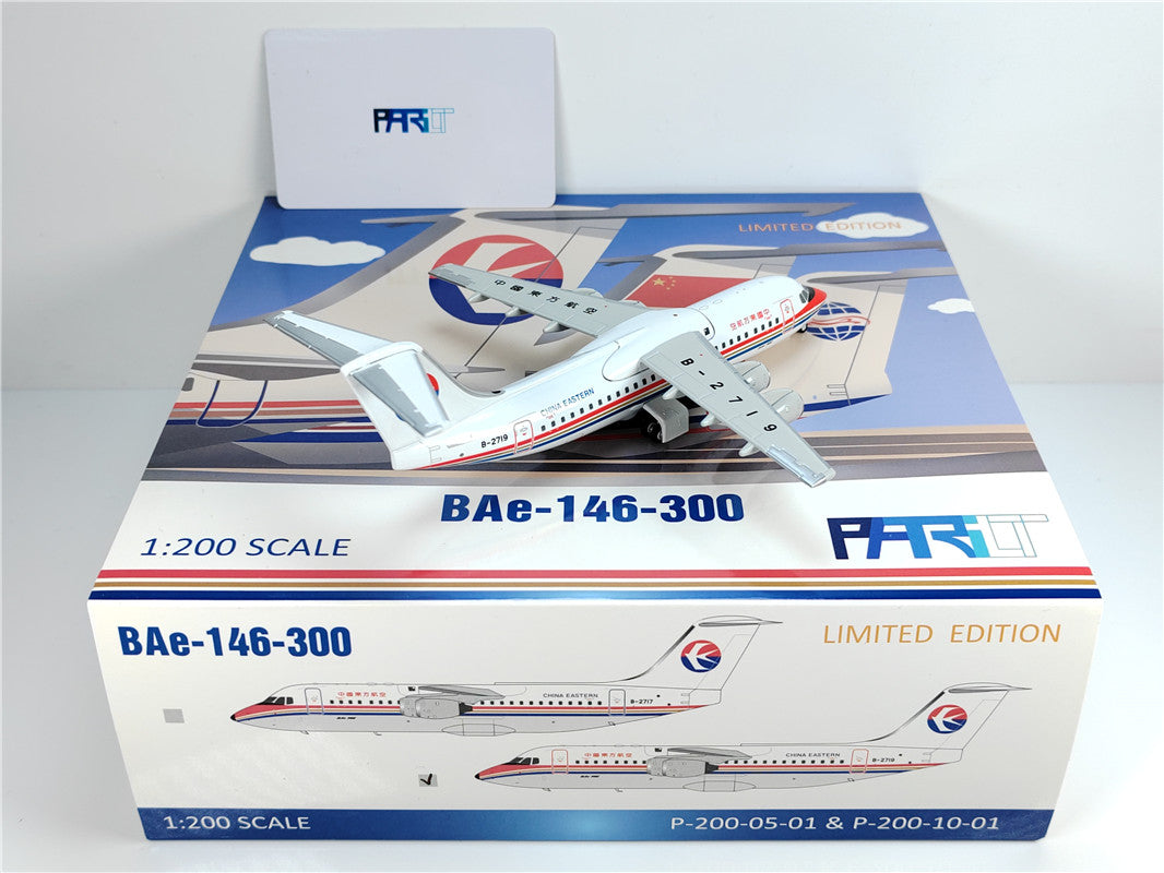1:200 Patriot China Eastern BAE-146 B-2717 B-2719 Diecast Aircraft Model