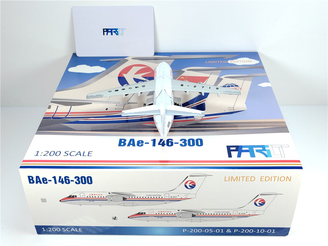 1:200 Patriot China Eastern BAE-146 B-2717 B-2719 Diecast Aircraft Model