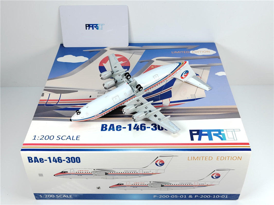 1:200 Patriot China Eastern BAE-146 B-2717 B-2719 Aircraft Model