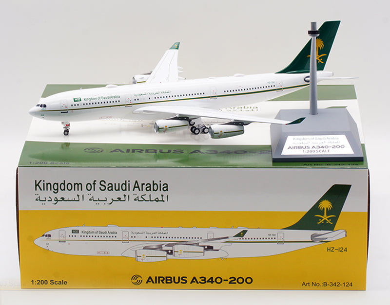 1:200 B-Models Kingdom of Saudi Arabia A340-200 HZ-124 Aircraft Model