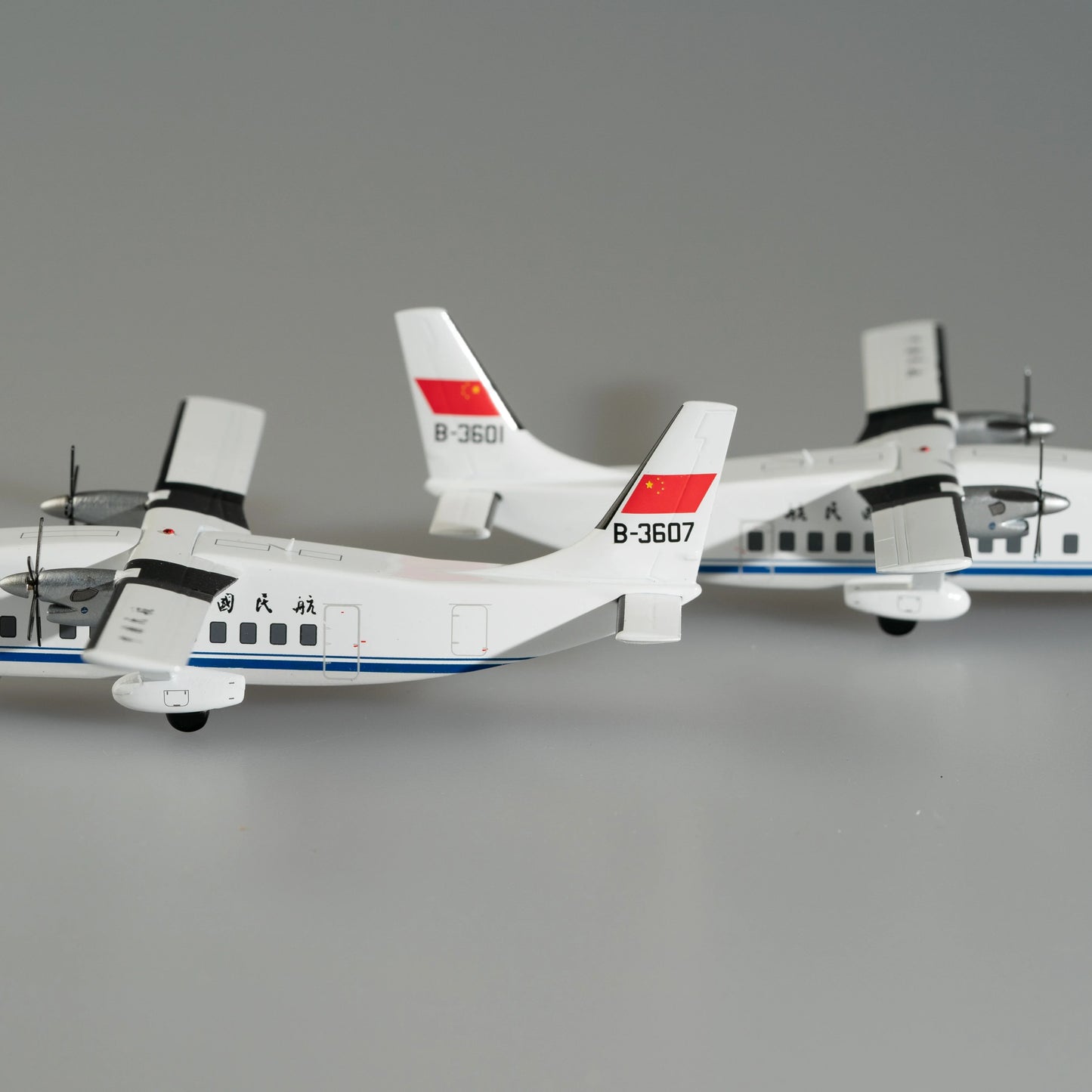 1:200 Patriot CAAC Short360 B-3601 B-3607 Diecast Aircraft Model