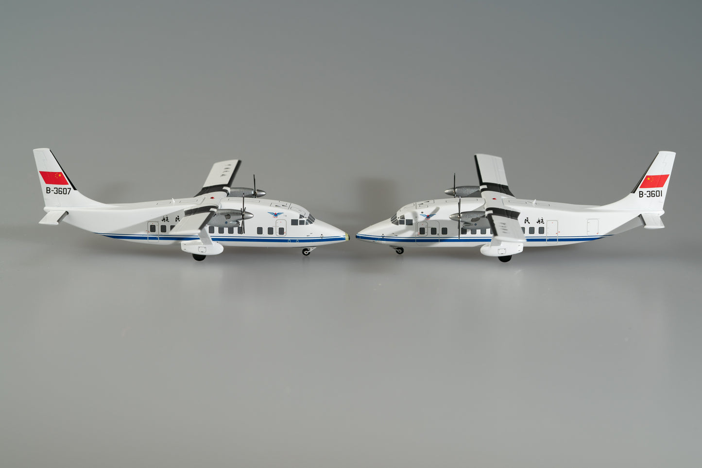 1:200 Patriot CAAC Short360 B-3601 B-3607 Diecast Aircraft Model