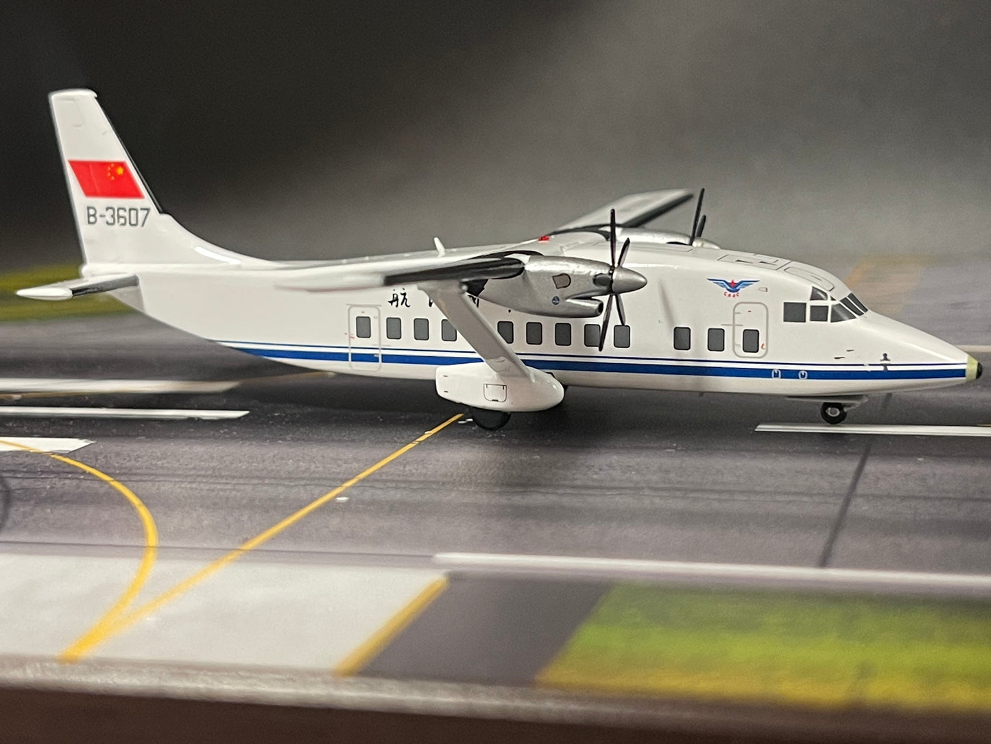 1:200 Patriot CAAC Short360 B-3601 B-3607 Diecast Aircraft Model