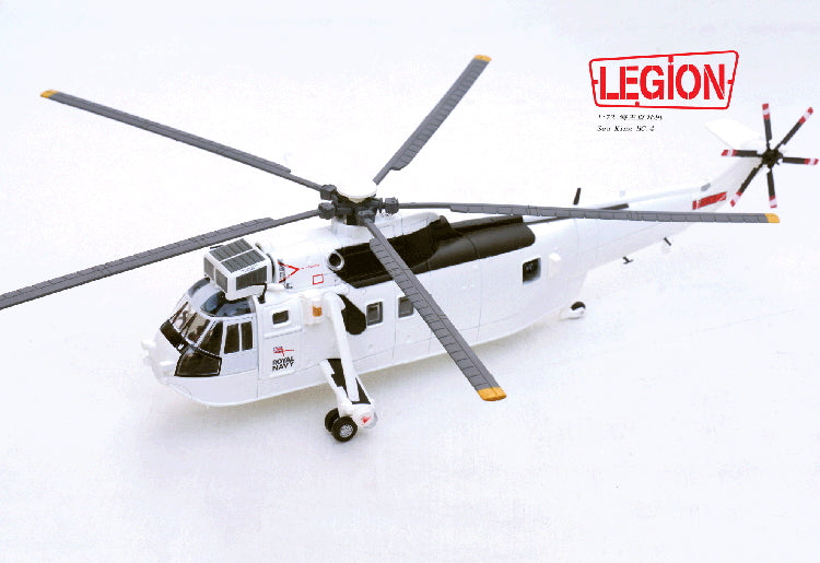 1:72 Legion 14008LC Sea King Helicopter United Nations Diecast Model