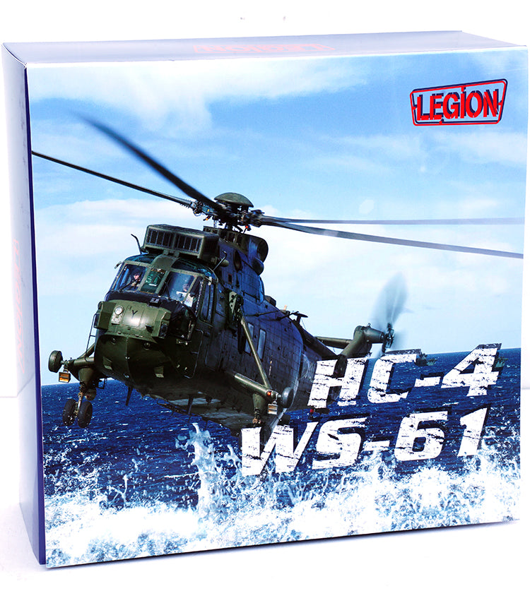 1:72 Legion 14008LB Sea King Helicopter -US 848 Naval Squadron-2011 Diecast Model